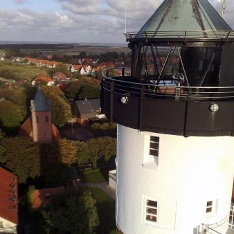 Alter Leuchtturm vom Hubschrauber aus gesehen. Foto © Arne Diers 2010 Alter Leuchtturm vom Hubschrauber aus gesehen. Foto © Arne Diers 2010