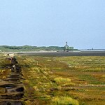 Blick vom Ostgrodendeich zum Ostende