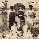Badestrand im Sommer