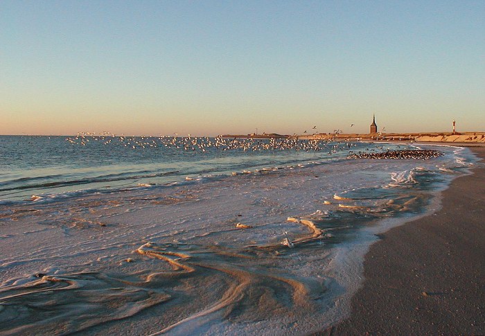 Eis am Weststrand