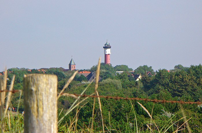 Inseldorf von Westen aus gesehen