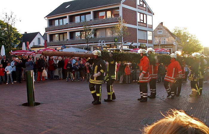 Maibaumaufstellung 2007