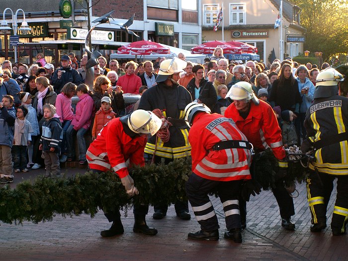 Maibaumaufstellung 2007