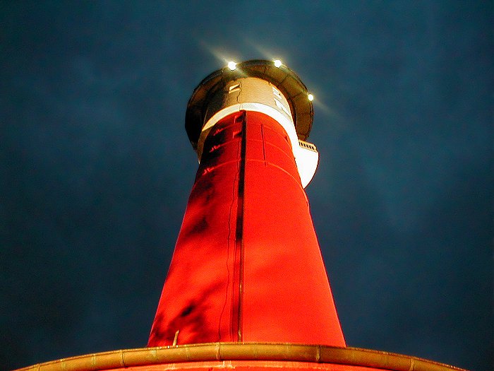 Alter Leuchtturm am Abend