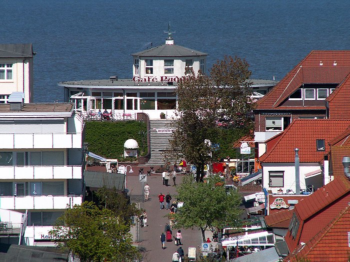 Caf&eacute; Pudding vom Leuchtturm aus gesehen