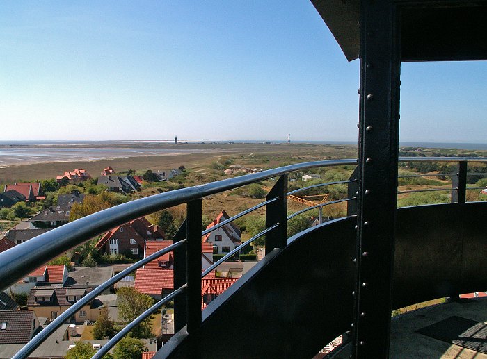 Blick vom Alten Leuchtturm Richtung Westen