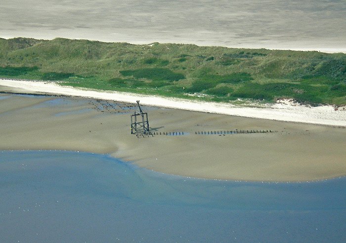 Die Ostbake aus der Luft