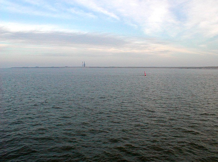 Morgenstimmung auf der F&auml;hr&uuml;berfahrt