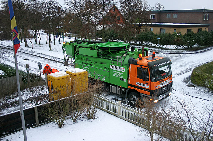 Kanalreinigung im Dorfgroden