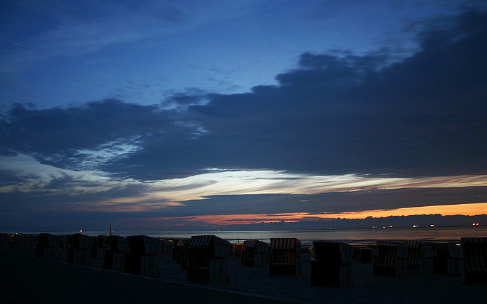 N&auml;chtlicher Spaziergang am Strand