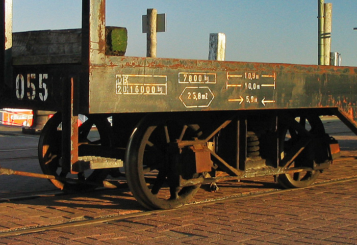 Drehgestell des Wagens 63&nbsp;055