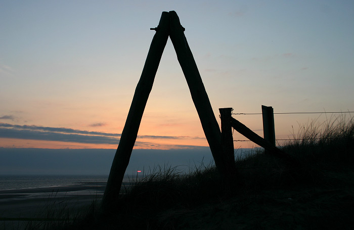 Blaue Stunde in den D&uuml;nen