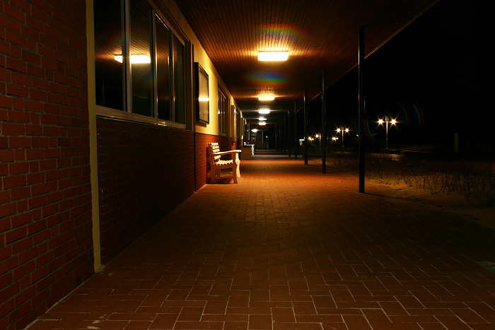Wandelgang an der Liegeterrasse