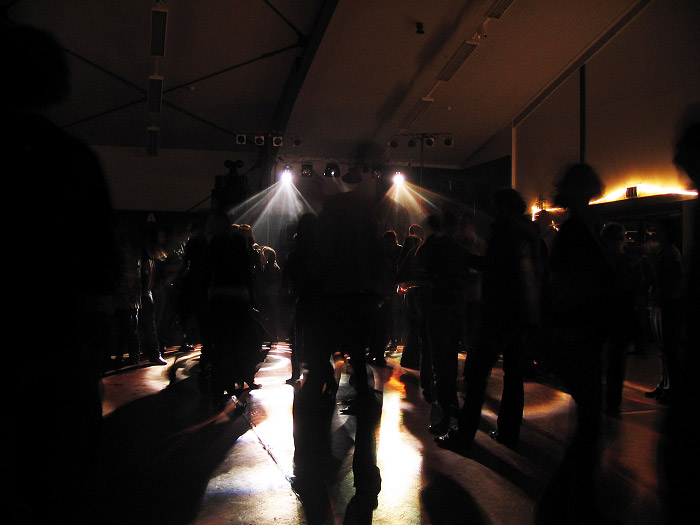 Silvesterparty in der Tennishalle