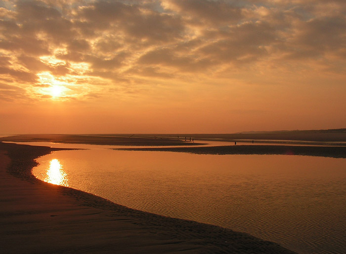 Morgenstimmung am Strand