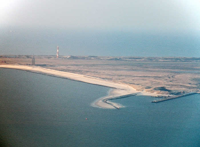 Harle H&ouml;rn aus dem Flugzeug gesehen