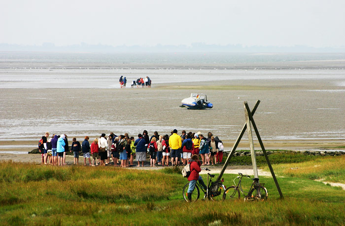 Treffen zur Wattwanderung