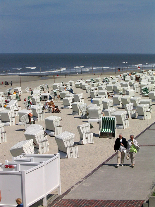 Blick auf das Mittelfeld