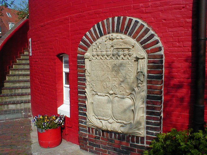 Wappenstein im Alten Leuchtturm