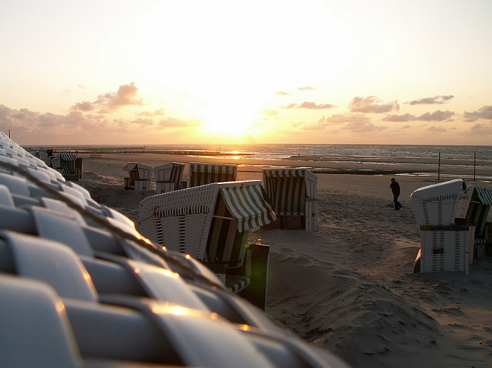 Abendstimmung am Strand