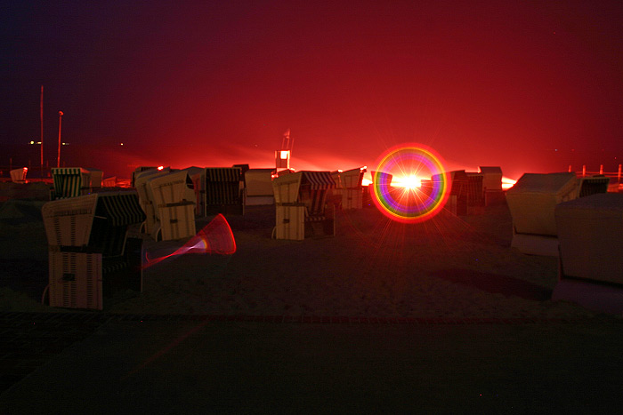 Feuerwerk im Sommer 2009
