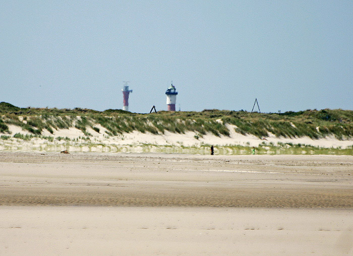 Zwei Türme durchs Teleobjektiv