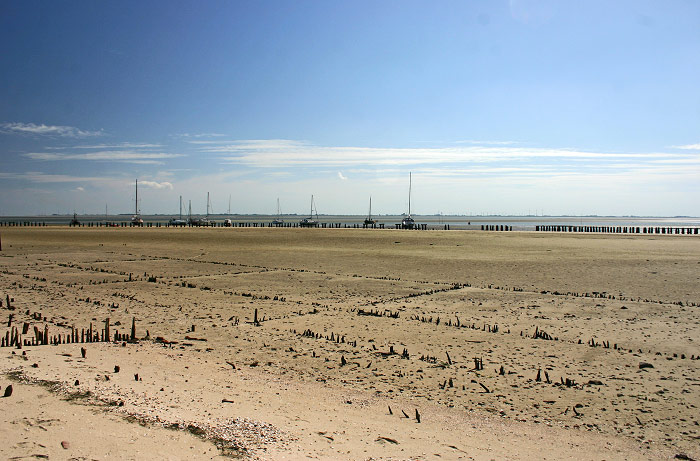 Blick auf den Oststrand