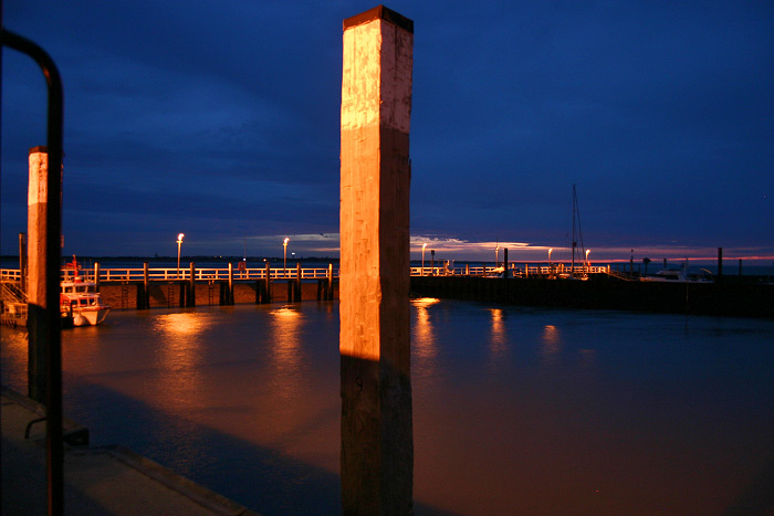Morgenstimmung am Westanleger