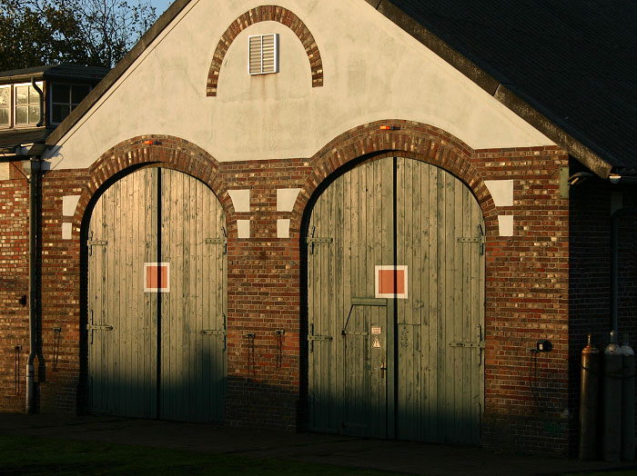 Tore des Lokschuppens