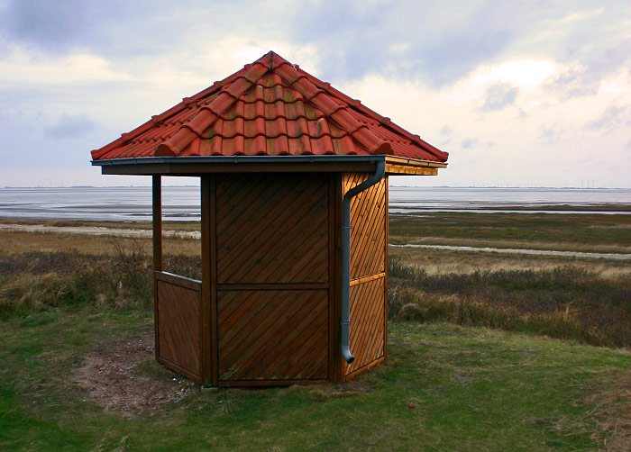 Wetterh&uuml;tte im Osten