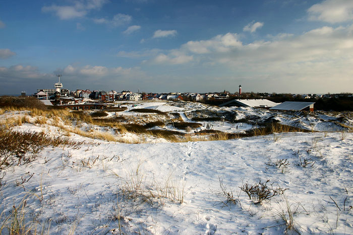 Winterimpressionen von der Aussichtsd&uuml;ne aus