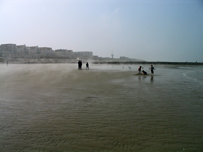 Hauptstrand im Fr&uuml;hling