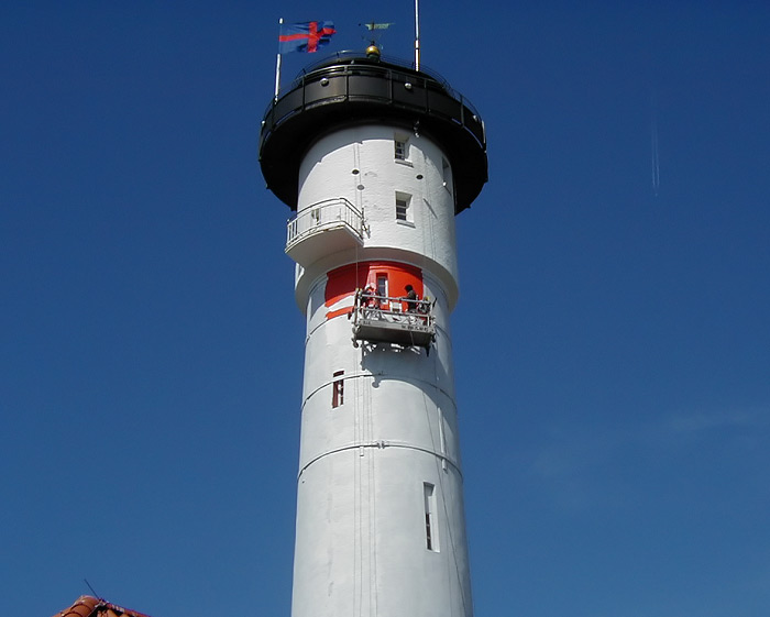 Der Alte Leuchtturm bekommt Farbe