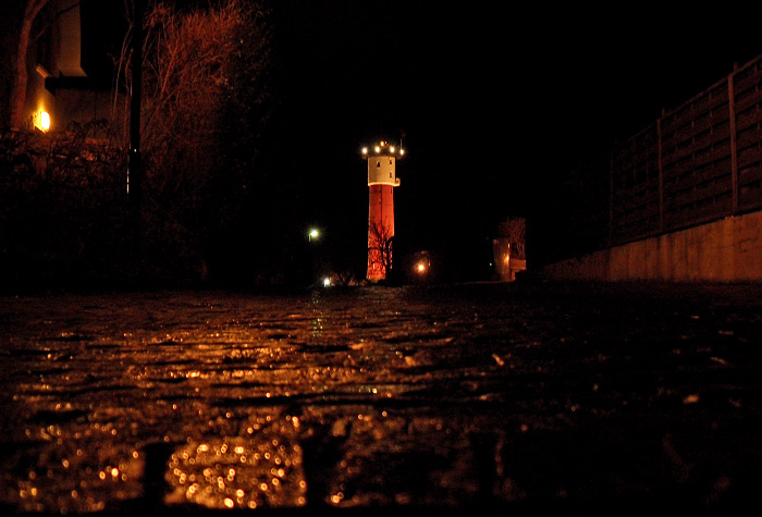 Robbenstra&szlig;e bei Nacht