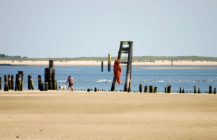 Blick zur Blauen Balje
