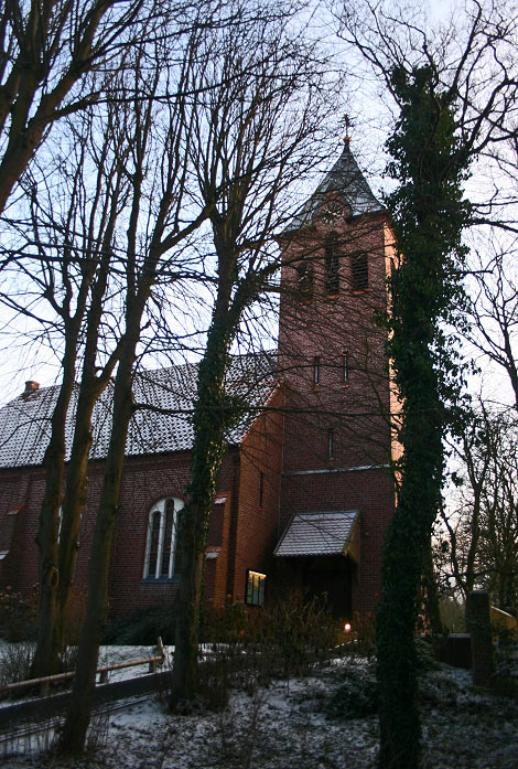 Nikolaikirche im Winter