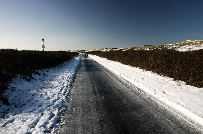 Schlittschuhbahn in den Westen