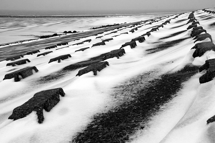 Nordwest-L&auml;ngswerk im Winter