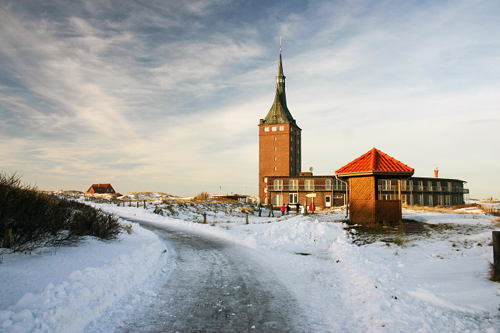 Westturm im Schnee