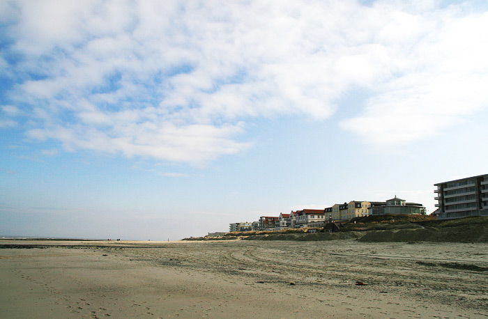 Badestrand im Winter