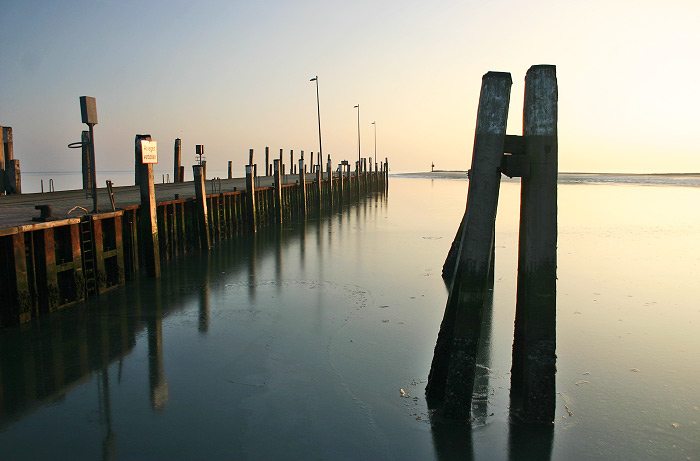 Abendstimmung am Anleger