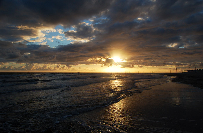 Morgenstimmung am Strand