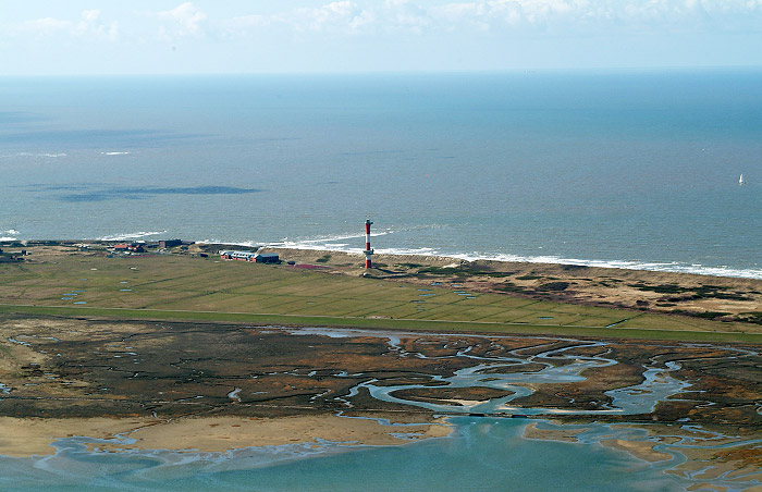 Westen mit Lagune und Neuem Leuchtturm