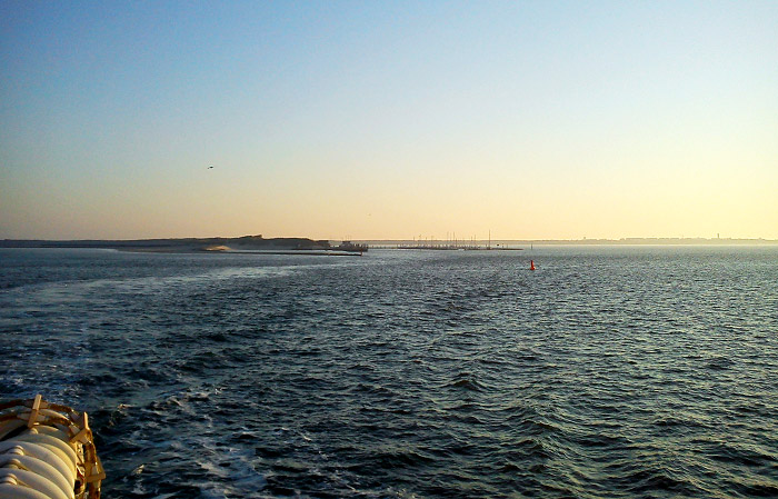 &Uuml;berfahrt zum Festland