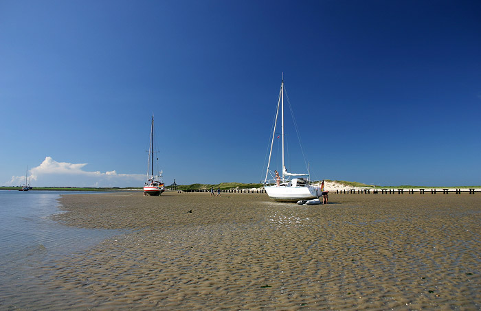 Boote am Ostende