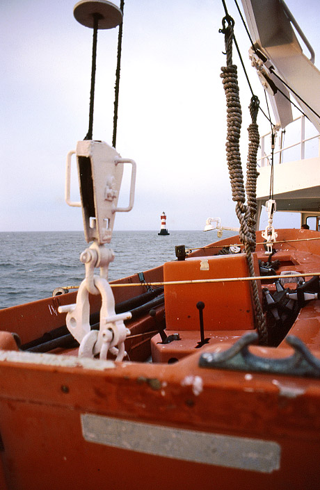 Rettungsboot der MS Harlingerland