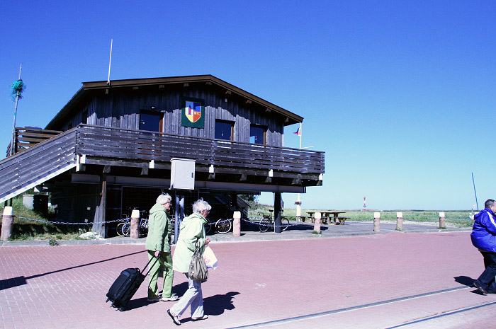 Westanleger mit WYC-Vereinsheim