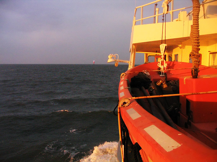 Fahrt zum Leuchtturm Alte Weser