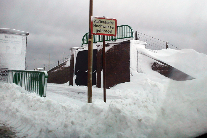 Deichschart in Harlesiel