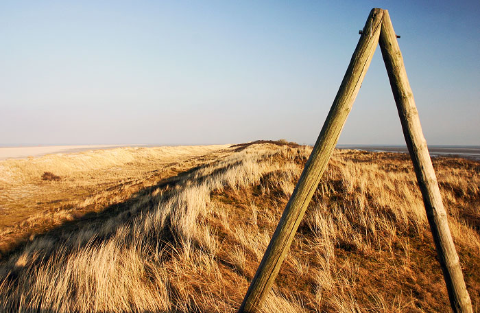 A-Mast an der Beobachtungsplattform